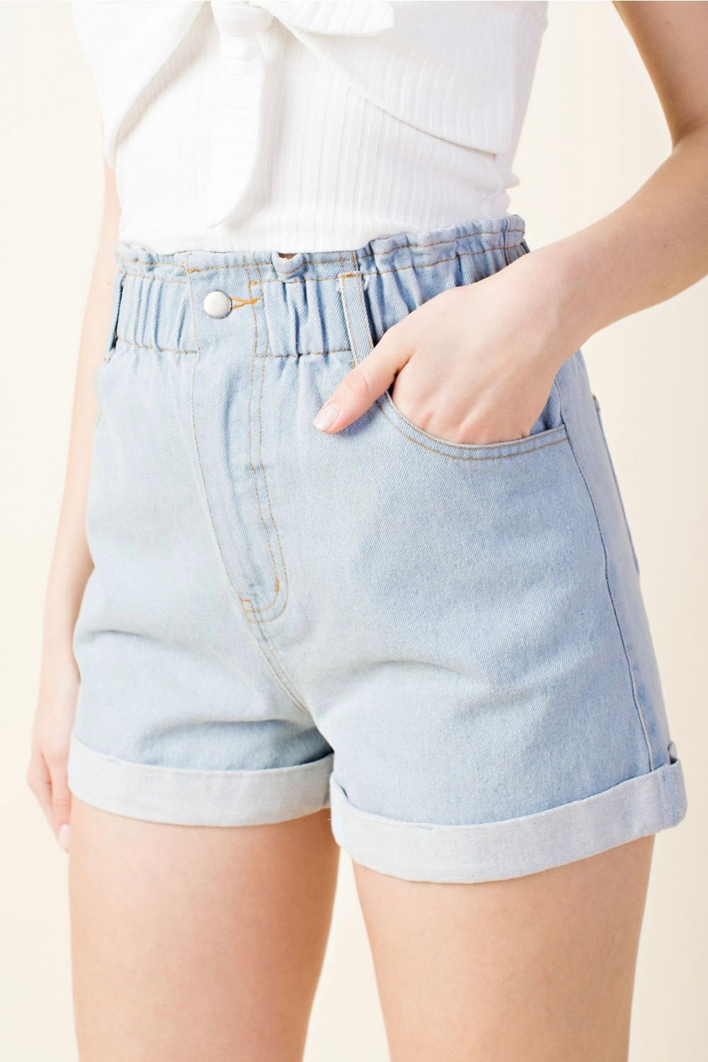 cool jean shorts