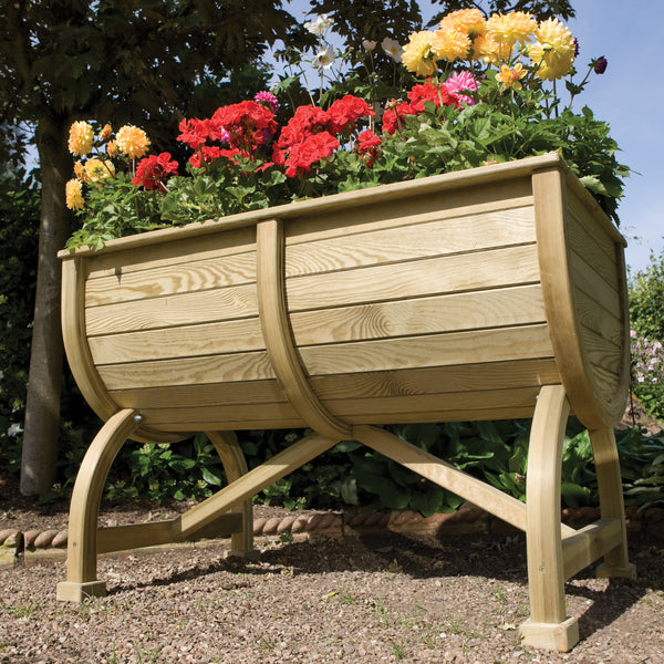 The Beer Barrel Planter Indoor Outdoor Uk