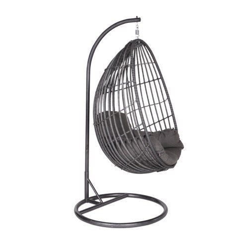 Swing Egg Chair- In Grey – Indoor Outdoor UK