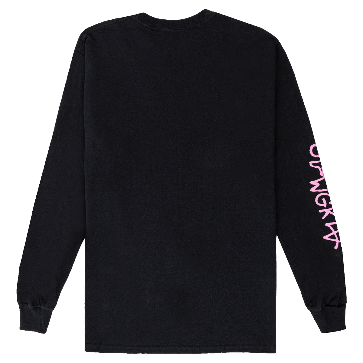 OF Graffiti Long Sleeve - Black-apivisioscene