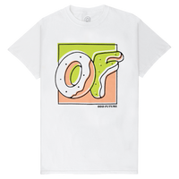 OF Popped Tee - White-apivisioscene