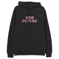 Drip Logo Hoodie - Black-apivisioscene