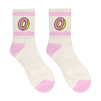 Donut O Socks - Cream/Pink-apivisioscene