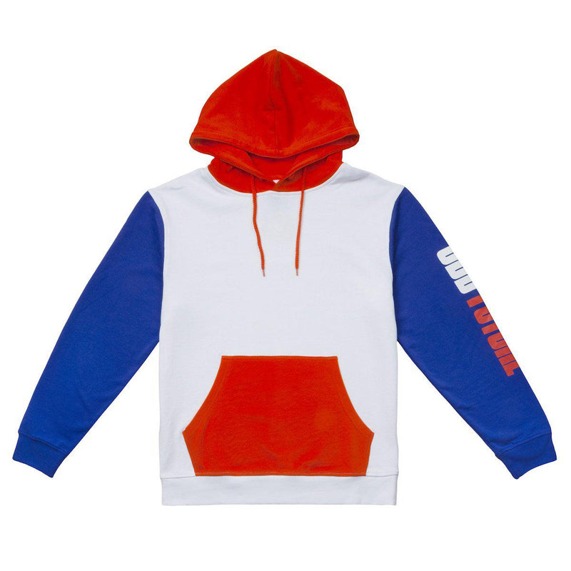 red white blue sweatshirt