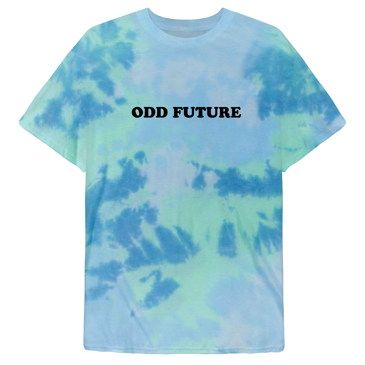 Pyramid Scheme T-shirt - Blue/Green Tie Dye-apivisioscene