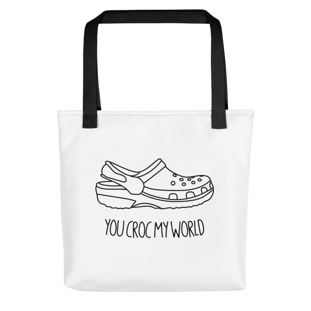 Download You Croc My World Tote bag - MoonFlowerStickers