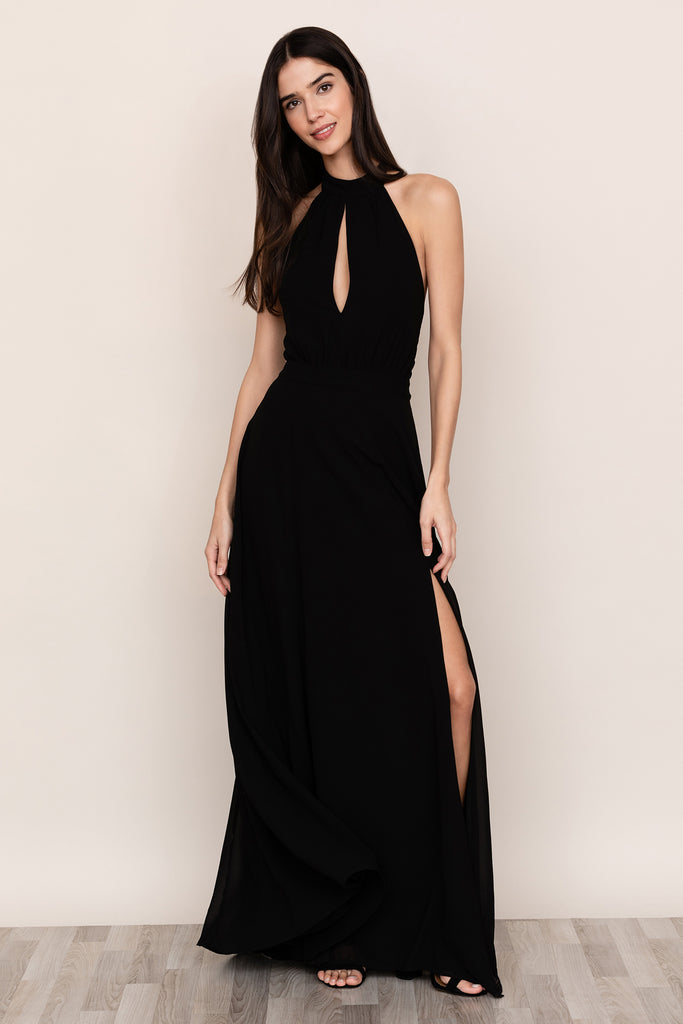 High Demand Maxi Dress | Black Maxi Dress – YUMI KIM