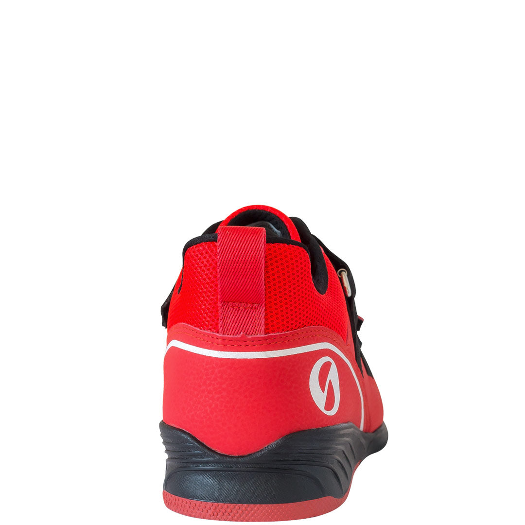 red weightlifting shoes