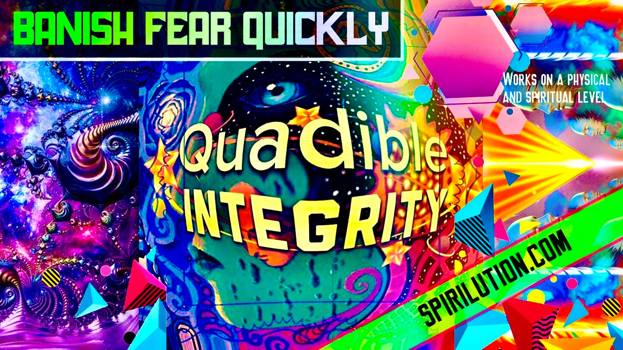 BANISH F.E.A.R. QUICKLY!★ SUBLIMINAL BINAURAL BEATS FREQUENCY) QUADIBLE INTEGRITY