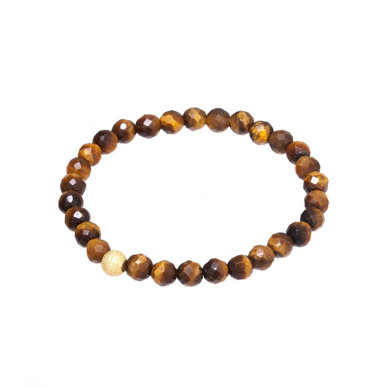 Gemstone Bracelet - Yellow Tigers Eye – Joanna Salmond Jewellery