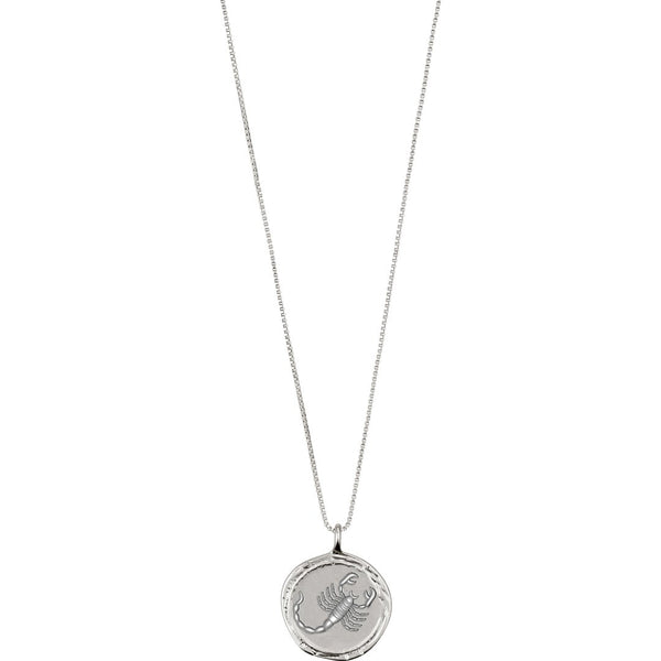 DesignB London Aries stainless steel star sign necklace in silver | ASOS