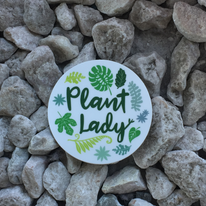 Plant Lady Sticker