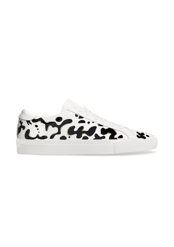 Black Dye White Sneaker