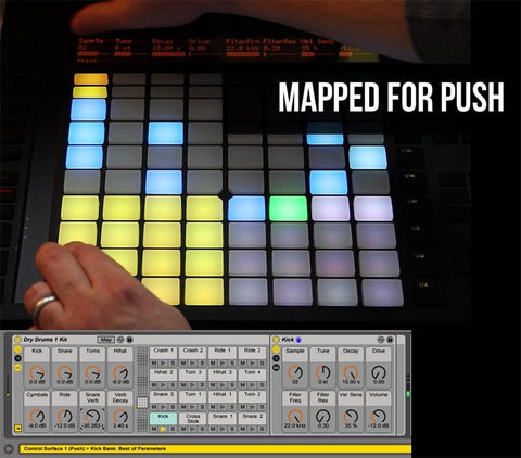 how to make your own ableton live packs for push