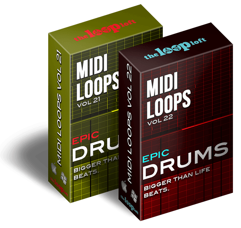 Epic Drums Bundle MIDI Drum Loops The Loop Loft