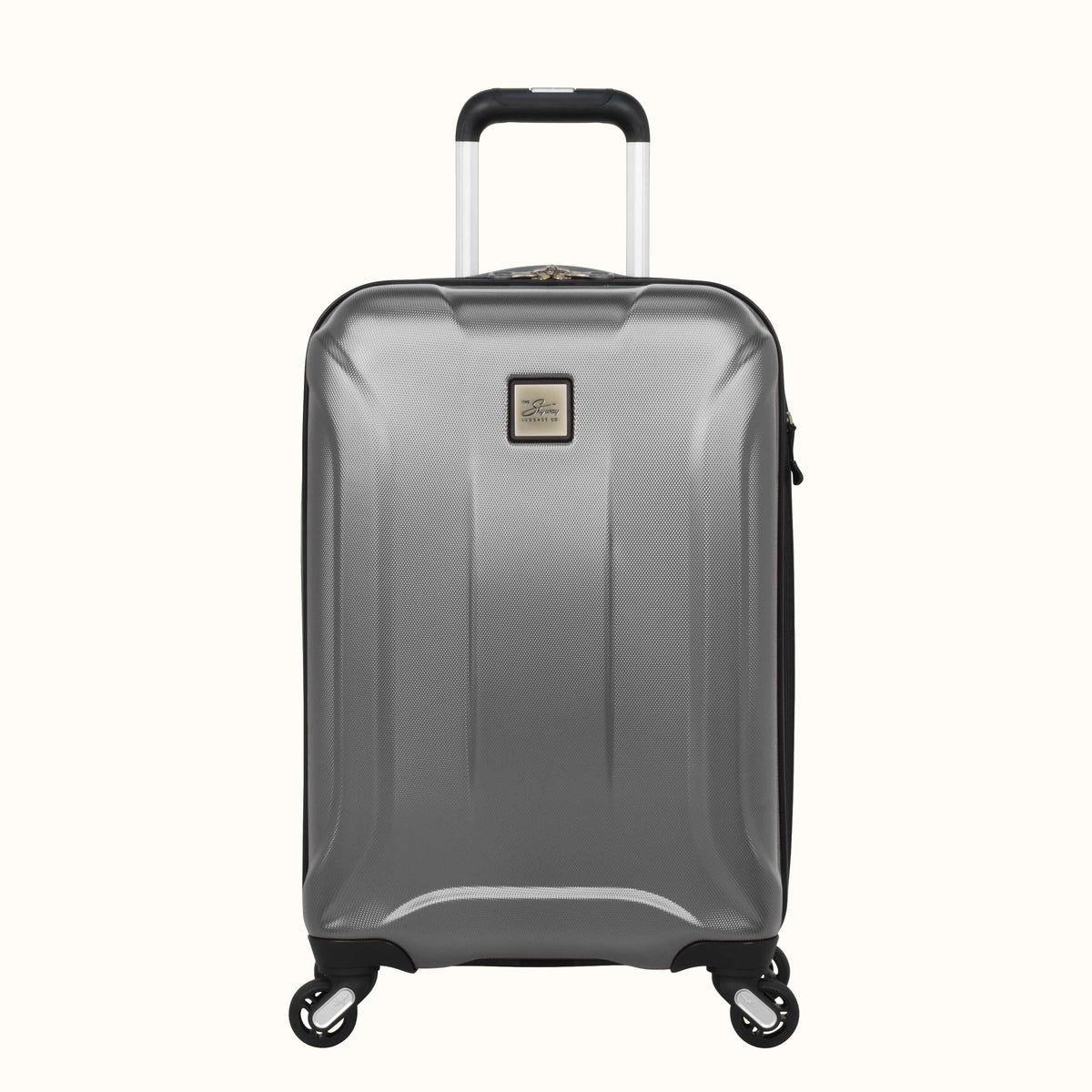 carry on luggage silver