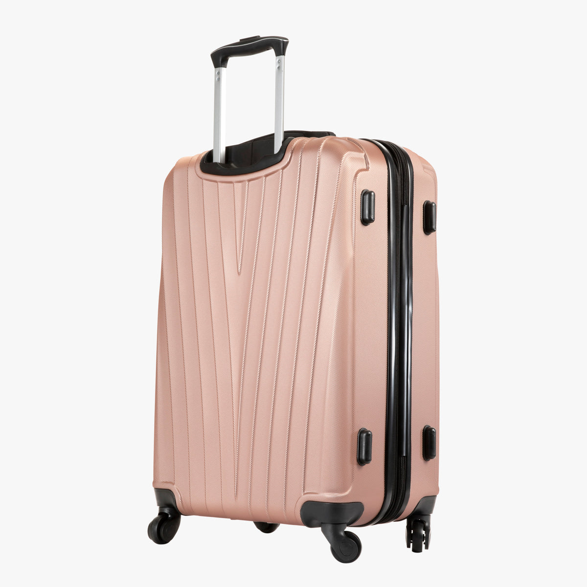 rose gold suitcase medium