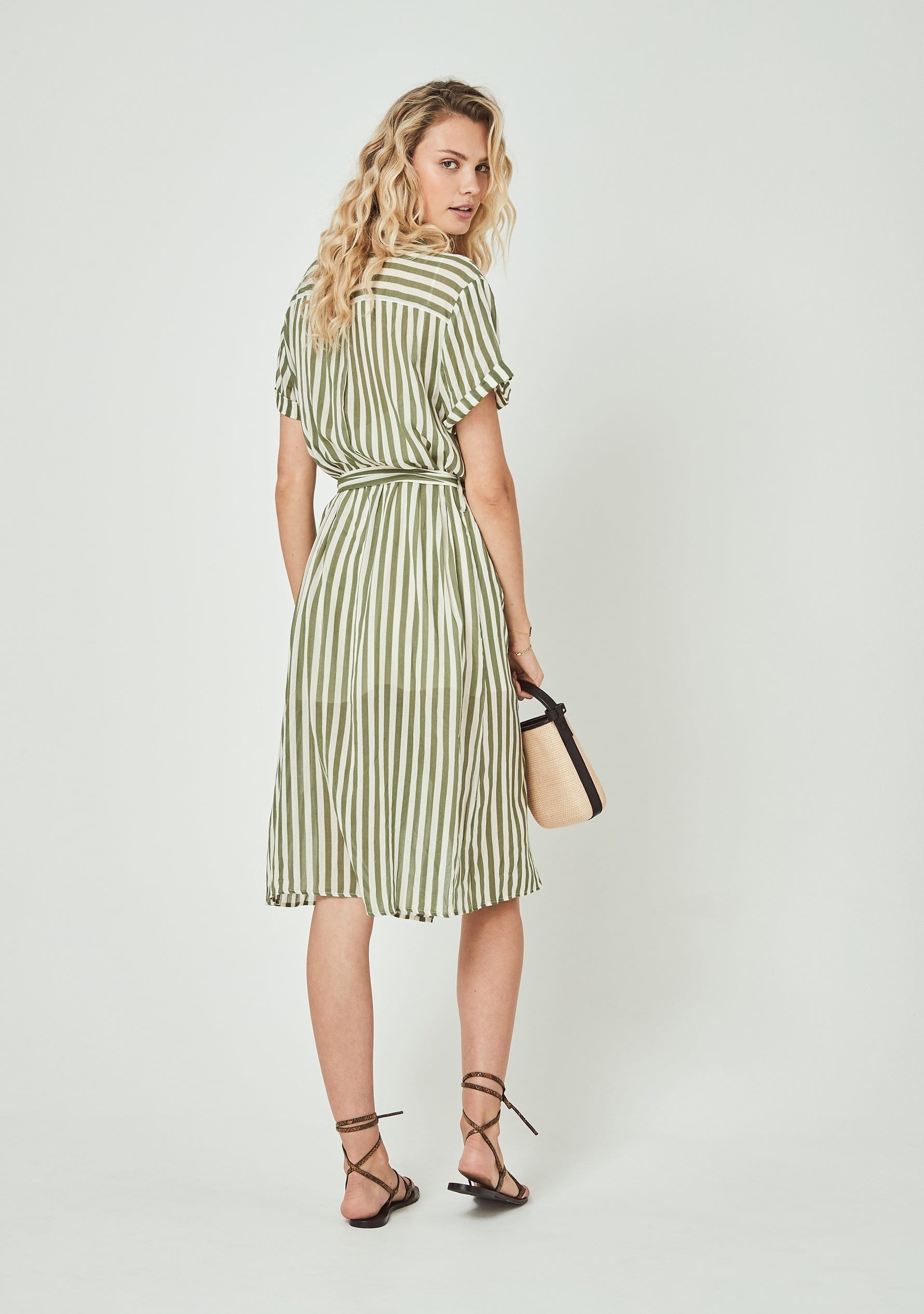 auguste the label midi dress