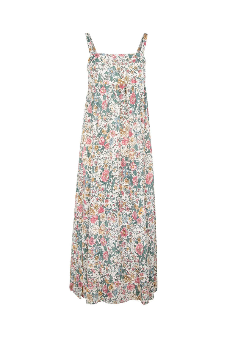Spring Rose Zara Strap Maxi Dress Natural | Auguste The Label