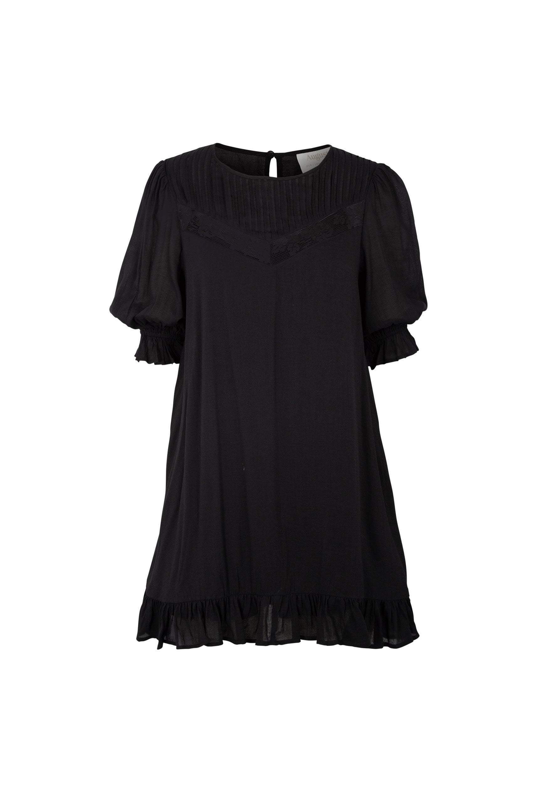 Lila Mini Dress Black | Auguste The Label