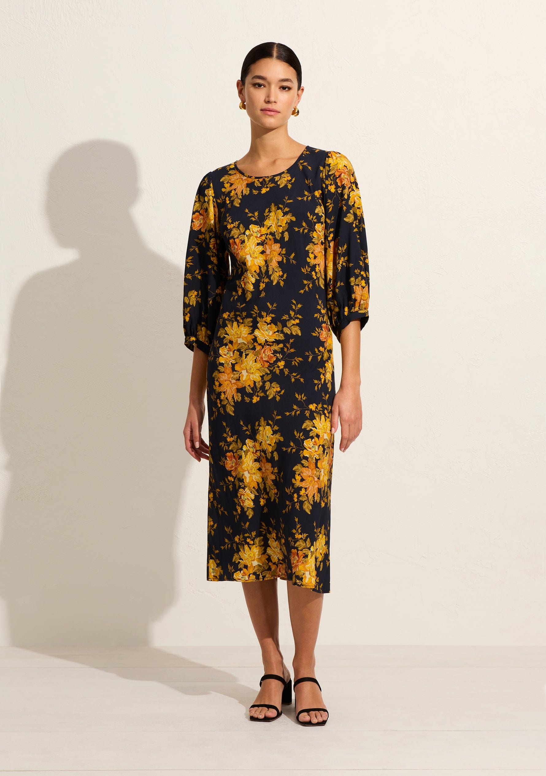 Devon Stefan Midi Dress | Auguste the Label - Auguste The Label  International