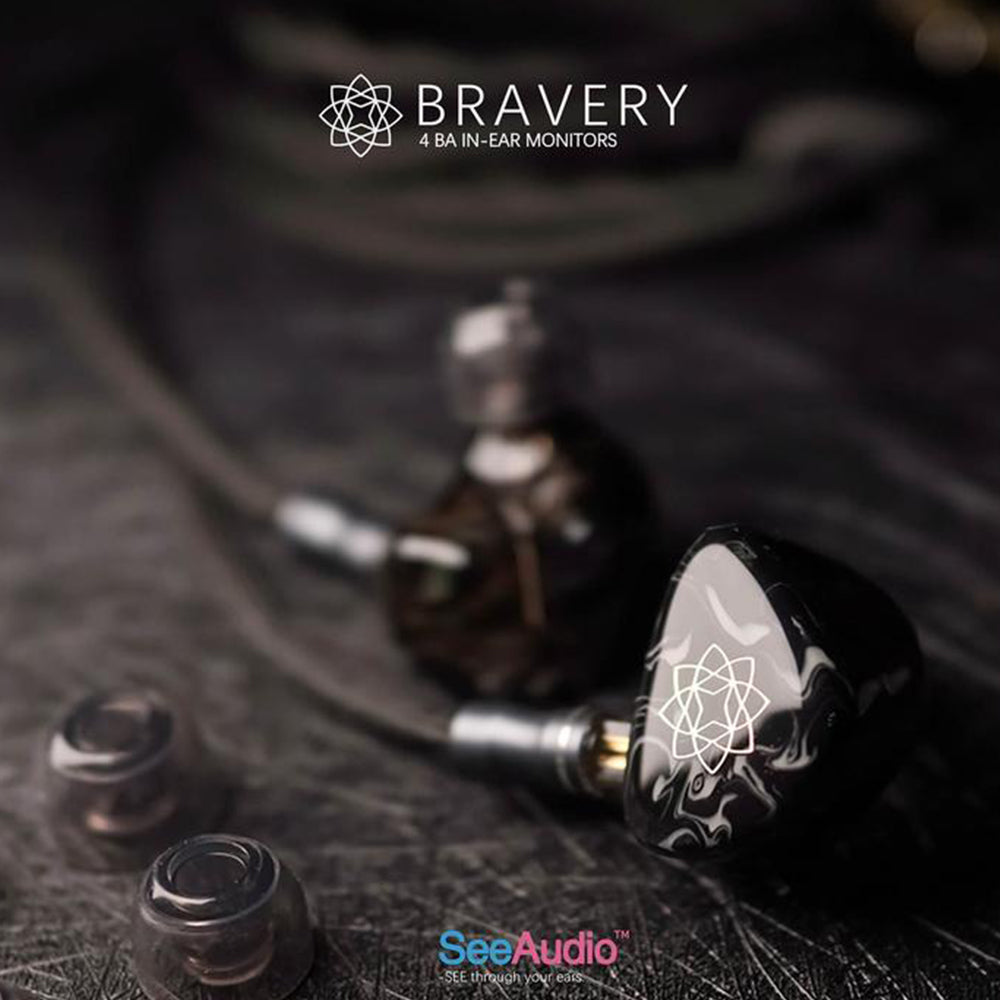 Linsoul Audio-SeeAudio Bravery 4BA In-Ear Monitors