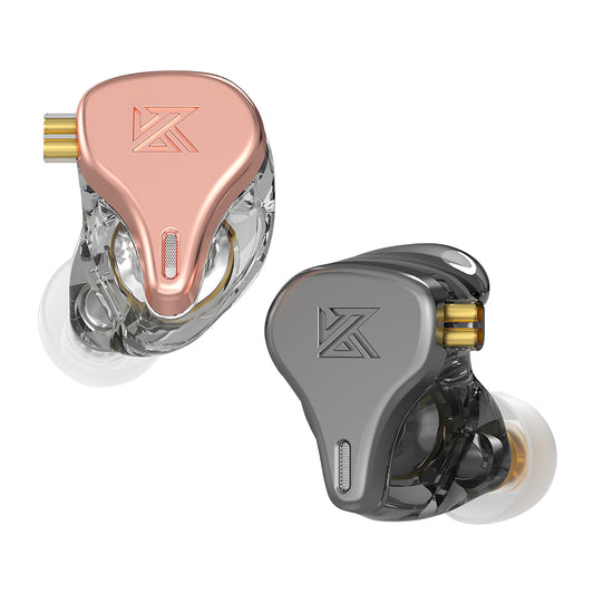 KZ ZSN Pro Dual Driver 1BA+1DD Hybrid Metal Earphones HiFi in-Ear Monitor  with Detachable 2Pin Cable, Zin Alloy 