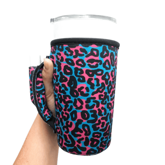 BLUE LEOPARD PINT SIZE ICE CREAM HANDLER™ – A Blissfully Beautiful