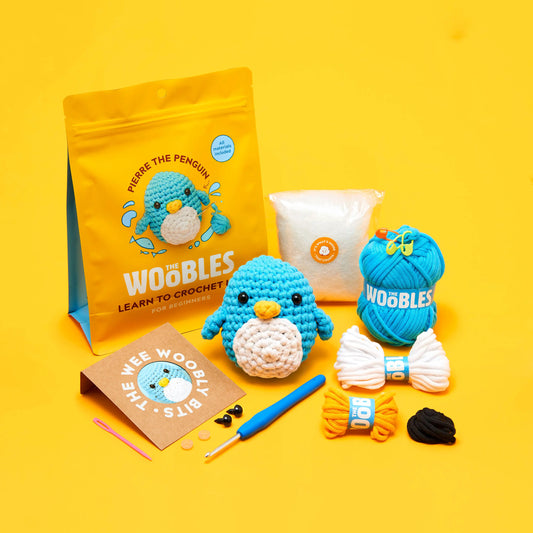 The Woobles Sebastian The Lion Beginner Crochet Kit