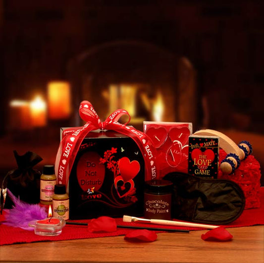 Naughty Nights Couples Romantic Gift Basket