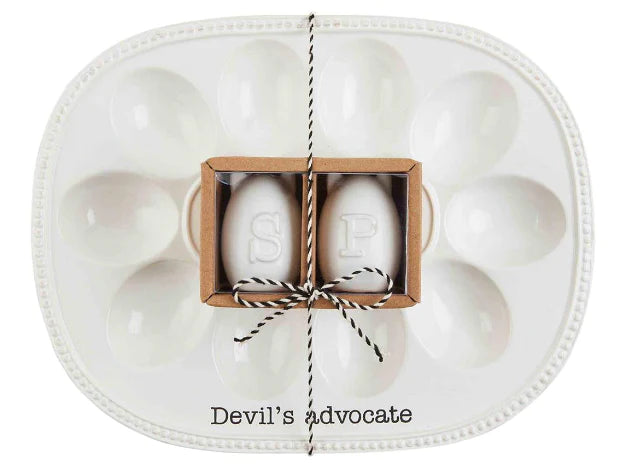 MUD PIE DEVIL EGG TRAY