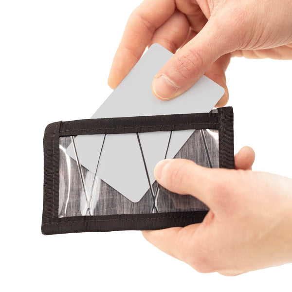 Flowfold Minimalist ID Card Holder Wallet - USA Made | Flowfold