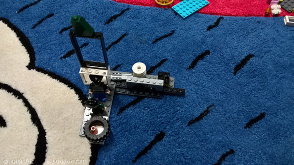 Space - Lego story in the library