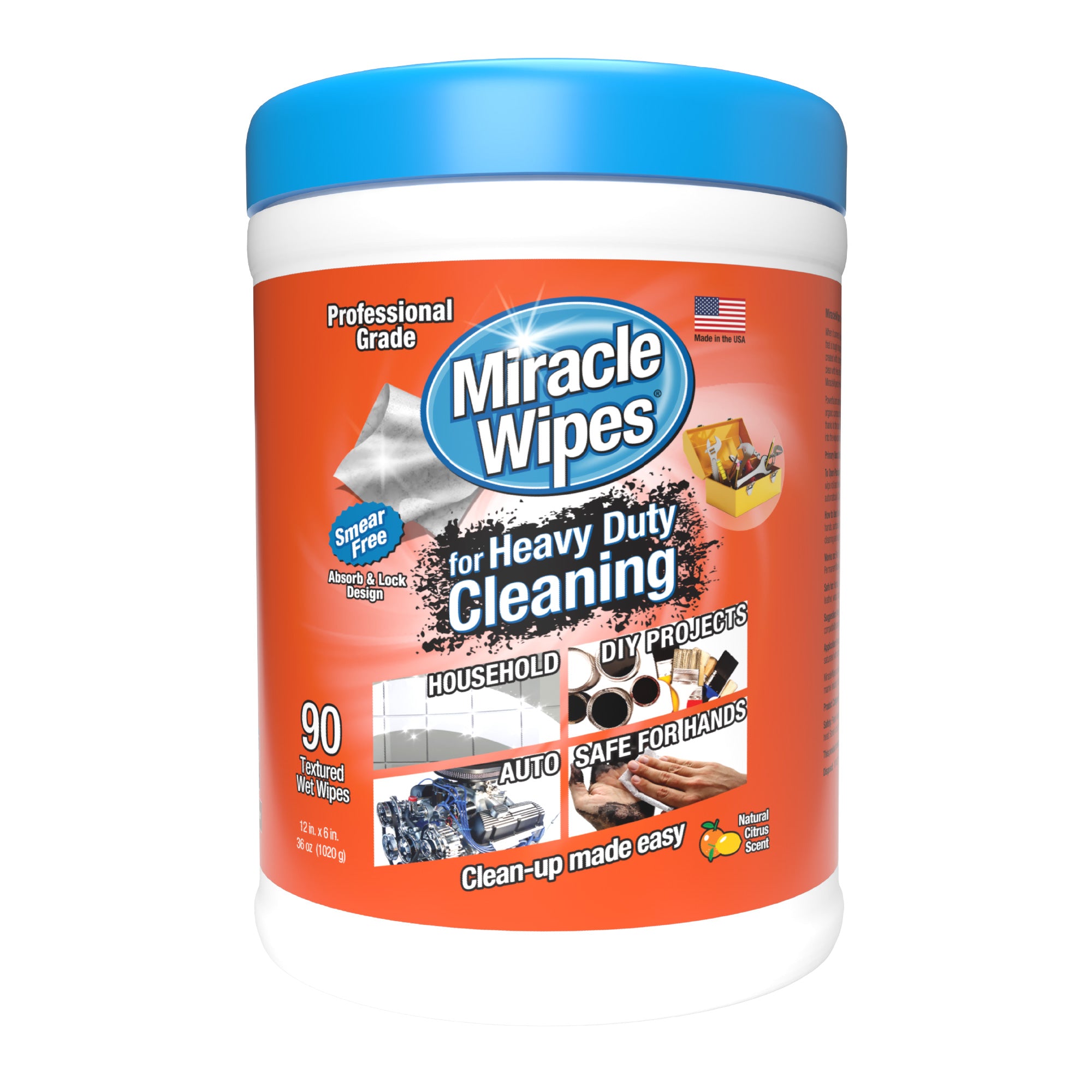 MiracleWipes for Stainless Steel, Cleaner Wipes for Kitchen and Home  Appliances, Including Oven, Refrigerator, Dishwasher, Microwave, Sink,  Hood, and
