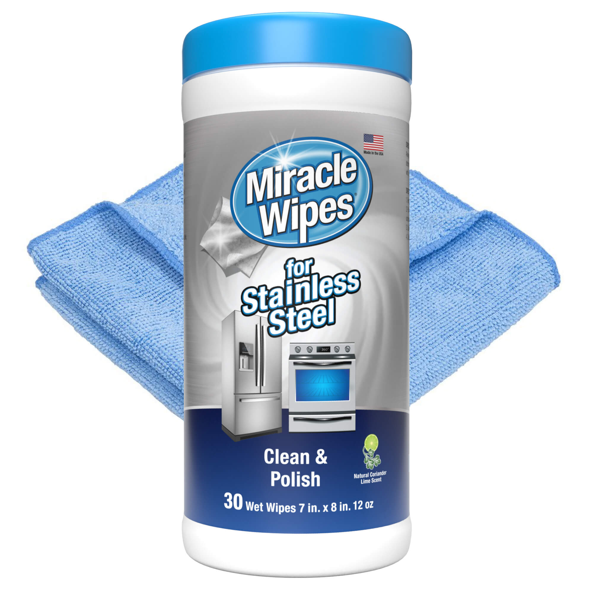 Miracle Wipes MiracleWipes for Hand Sanitizing All Purpose Cleaner  (70-Count) 3997 - The Home Depot