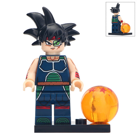 8pcs/set Dragon Ball Z - Black Goku Broly Bardock Gohan Vegeta Minifig -  Best Minifigs