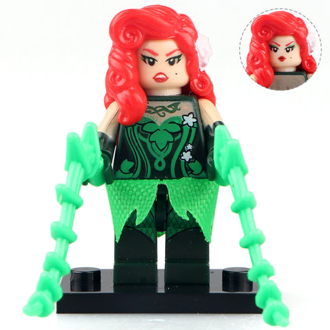 Poison Ivy custom DC Comics Superhero Minifigure – Minifigure Bricks