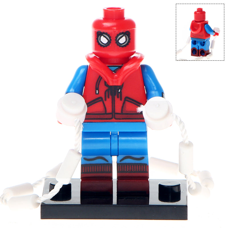 Lego spider 2025 man homecoming minifigure