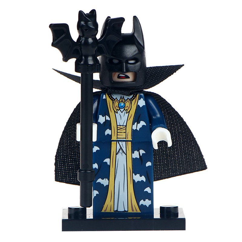 Wizbat Wizard Batman Custom DC Comics Superhero Minifigure – Minifigure  Bricks