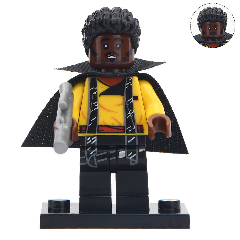 Lando Calrissian custom Star Wars Minifigure Minifigure Bricks