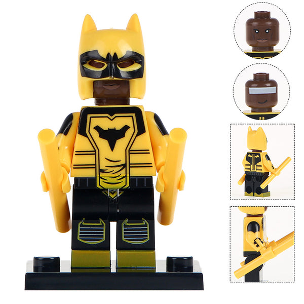 Batman Duke Thomas Prime Earth Custom DC Comics Superhero Minifigure –  Minifigure Bricks