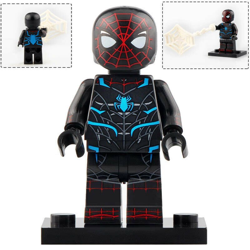 Spider-Man Secret War Suit Custom Marvel Superhero Minifigure – Minifigure  Bricks