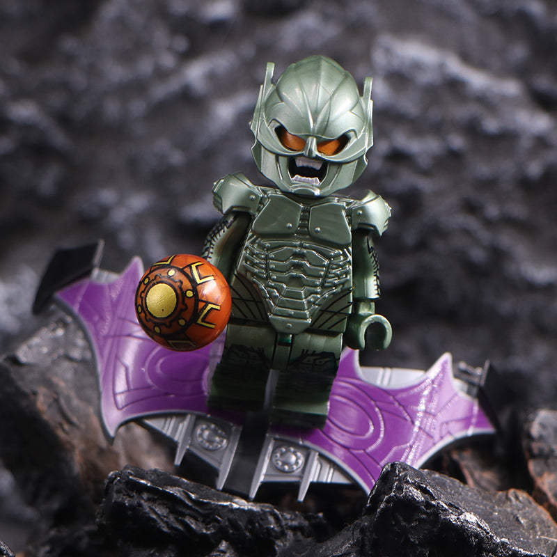 Green Goblin from Spider-Man Marvel Superhero Minifigure – Minifigure Bricks