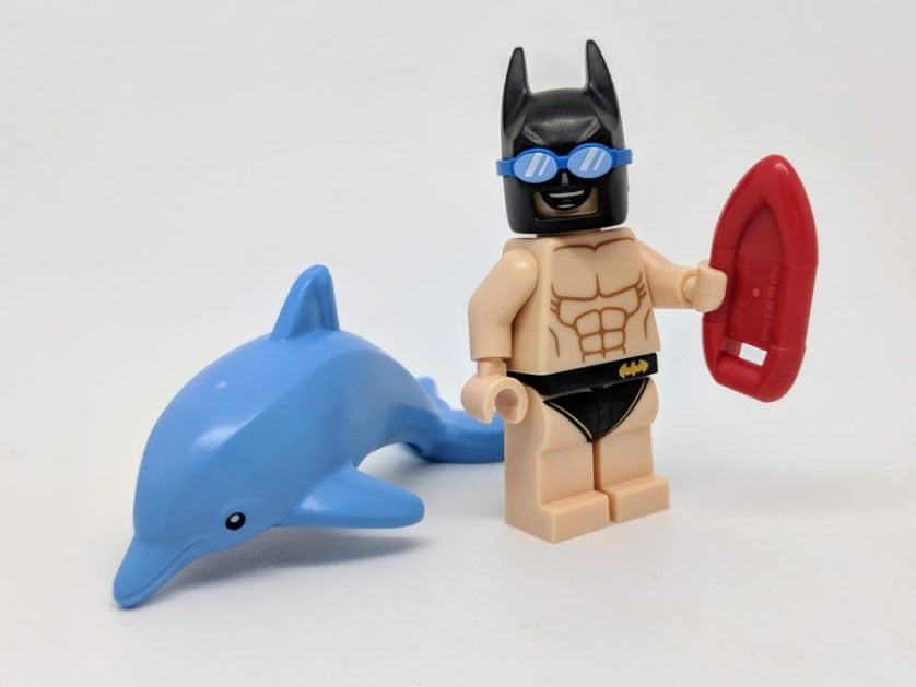 Swimming Pool Batman Movie Series 2 DC Comics Superhero Minifigure –  Minifigure Bricks