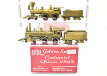 Load image into Gallery viewer, HO Brass PFM - United UP - Union Pacific &amp; CP - Central Pacific 4-4-0 Golden Spike Centennial Set
