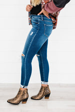 Norah Distressed Skinny Jeans