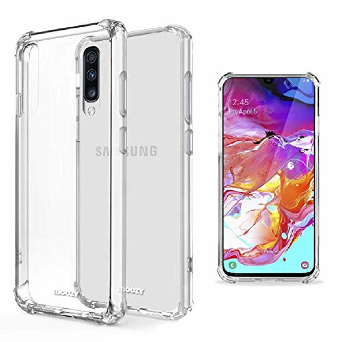 Transparent Crystal Silicone Case for Samsung A70 - Redpepper Cases