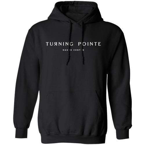 TPDC White Print Black Adult Hoodie