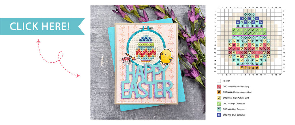Embroidery Hoop Pattern Page Egg-ceptional Egg