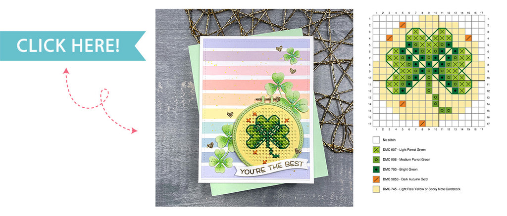 Embroidery Hoop Pattern Page Lucky Charm